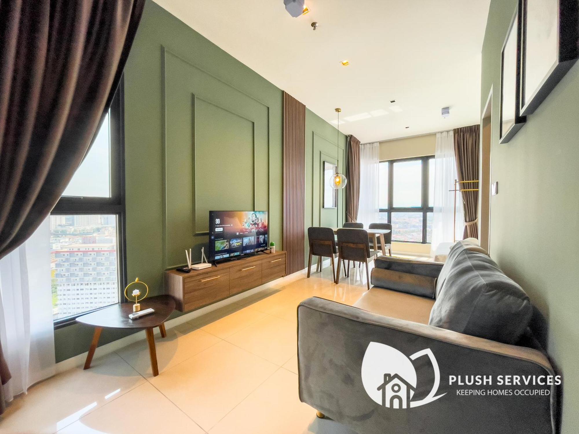 Highpark Suites At Petaling Jaya, Kelana Jaya By Plush Oda fotoğraf