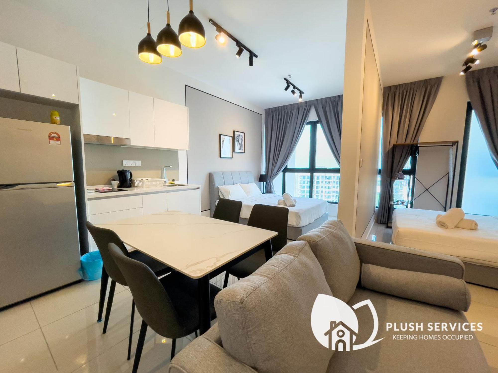 Highpark Suites At Petaling Jaya, Kelana Jaya By Plush Oda fotoğraf
